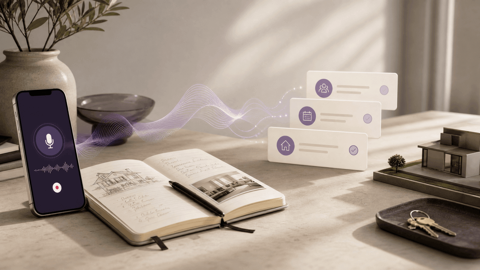 AI Note-Taking for Real Estate Agents: How to Turn Voice Memos Into Actual Follow-Up