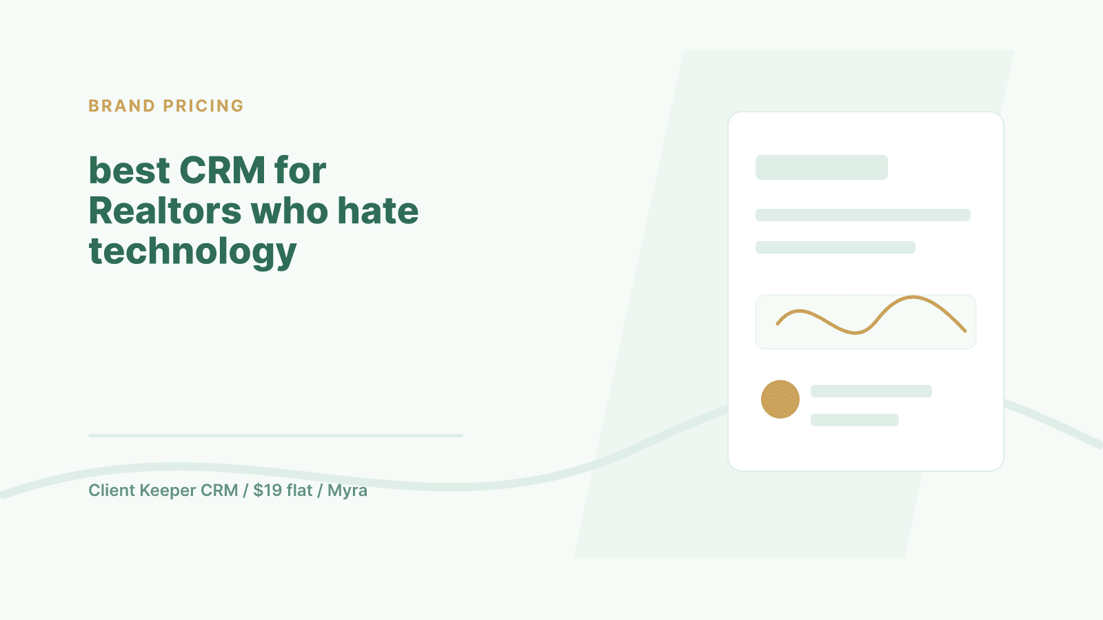 The Best CRM for Realtors Who Hate Technology